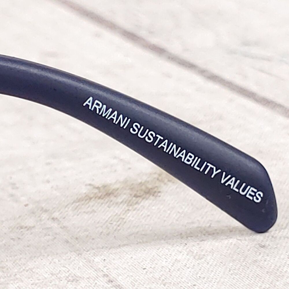 ARMANI Exchange Sunglasses - AX4154SU 837187 - Matte BLUE Grey Men's 56 mm USED - Picture 9 of 13